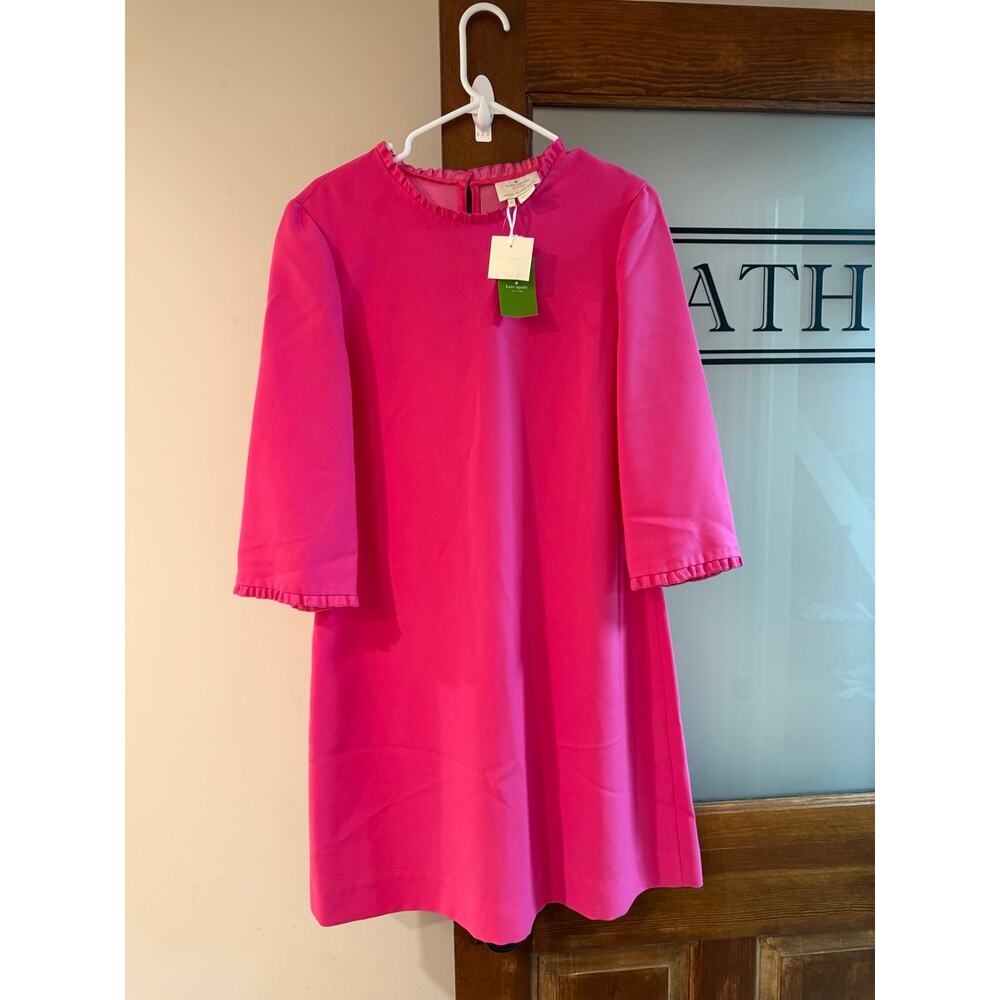 Kate Spade Nightrose Pink Shift Dress, Size 12 NEW!!! MSRP $348